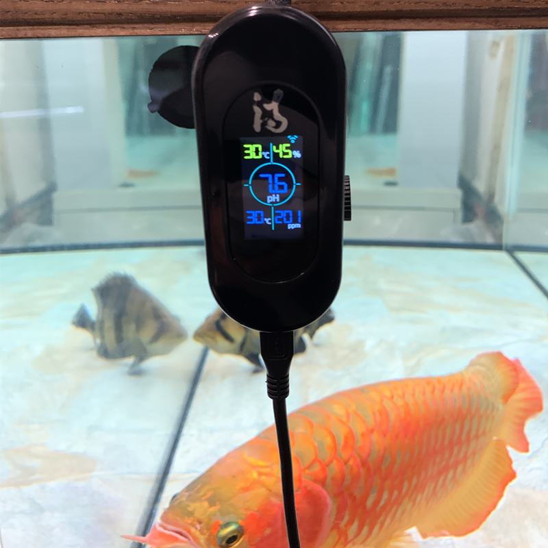 جهاز اختبار حوض السمك الرقمي الفاخر واي فاي TDS Meter