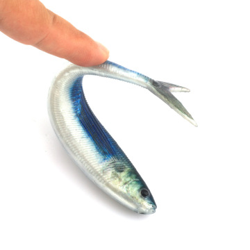 Wholesale 2pcs/pack 3D Printing Soft Shad Bait Fishing Lures