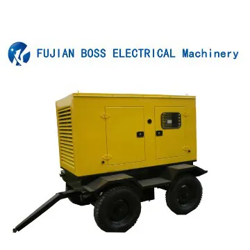 HOT Trailer Series Silent Diesel Generator Set i CE ISO Generator