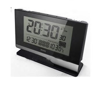 LCD Digital Affichage Radio Contrôlé Horloge avec une fonction de station météorologique