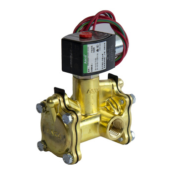 ASCO EF8316G064 Solenoid Valve: High-Flow, Quick-Closing, Direct Acting Brass Body 3-Way Valve