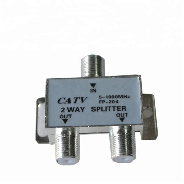 Full Power-Passing CATV 3 Way/4 Way Coax Splitter