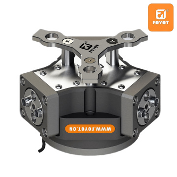 прецизионное пневматическое трехкулачковое захватное устройство