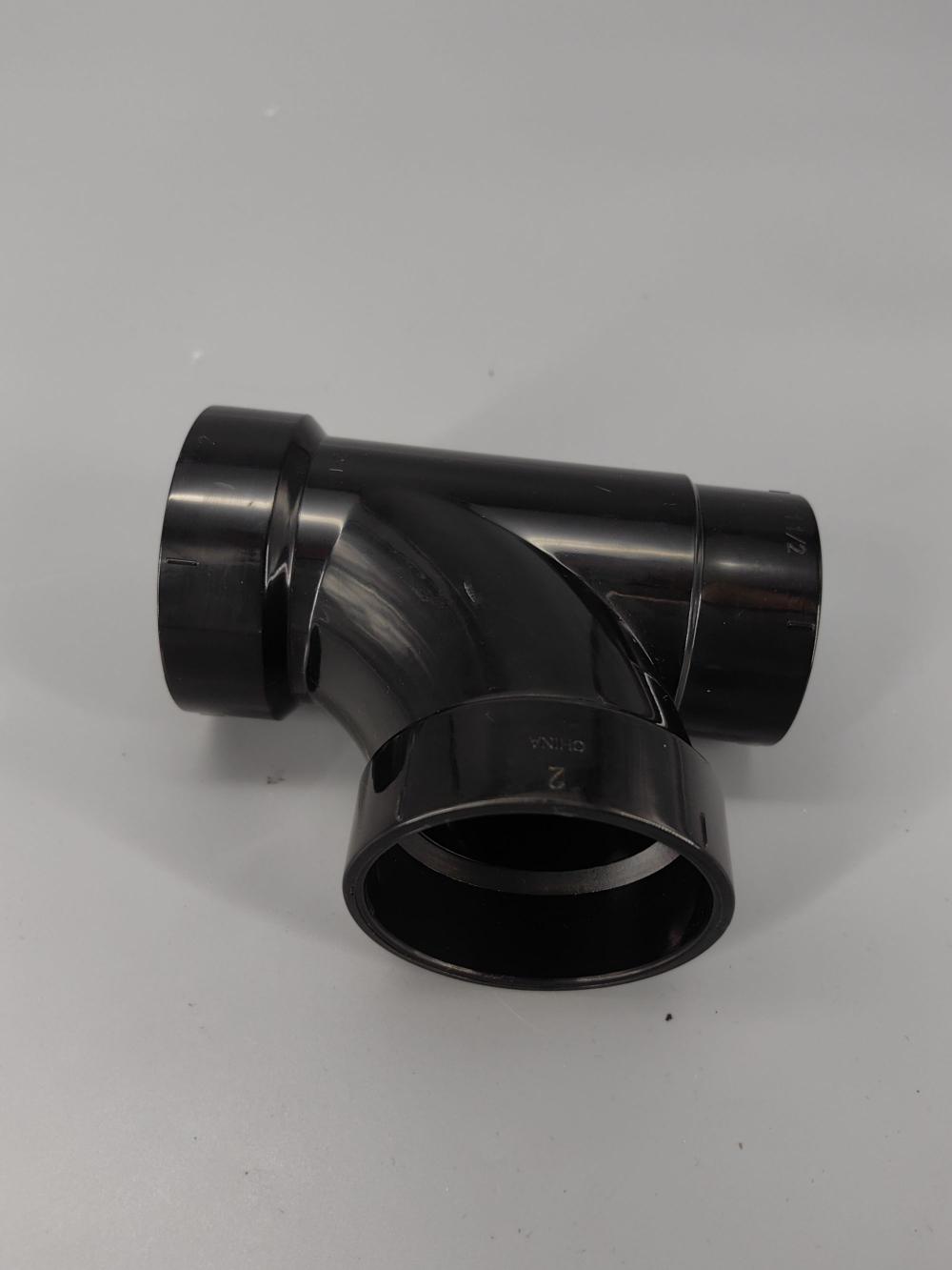 ABS pipe fittings 2X1.5X2 inch SANITARY TEE REDUCING