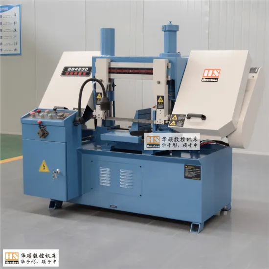 GB4230 Hydraulic Clamping Horizontal Metal Cutting Band Saw Machine: A Small Metal Band Saw Solution