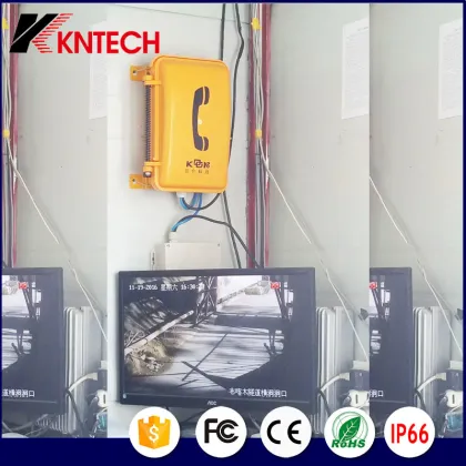 Broadcast Telecom Loudspeaking Weatherproof Telephone