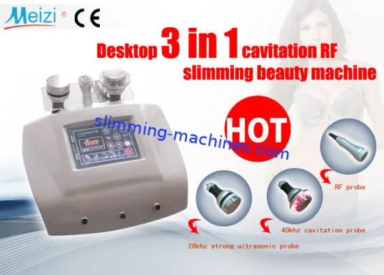 40khz Ultrasonic Cavitation Rf Slimming Machine For Facial Wrinkle Elimination