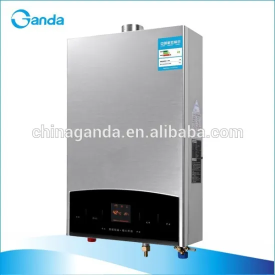 Stainless Steel Gas Water Heater w/ Digital Water Temperature Control