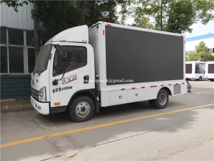 FAW led mobile advertising vehicle advertising truck