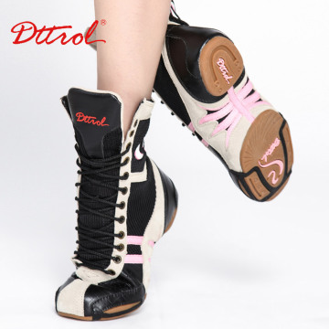 D004786 Fashion ladies white and black leather sneakers shoe