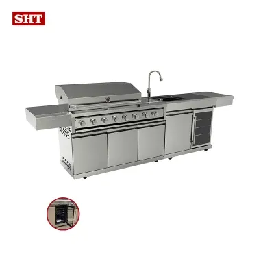Wholesale BBQ Outdoor Barbecue Gas Grill for Home Party