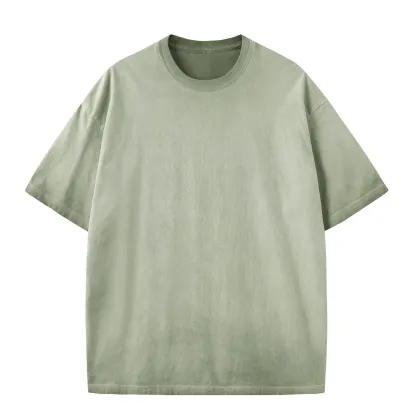 2024 Custom Summer Loose Trendy Brand Cotton T-shirt