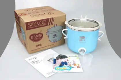 0.8L Electric Baby Food Maker Slow Cooker for Nutrient Soup Porridge Stew Pot - Hot Selling Item