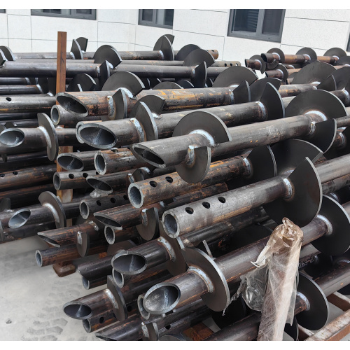 Tumpukan skru jangkar helical untuk pembinaan kimpalan