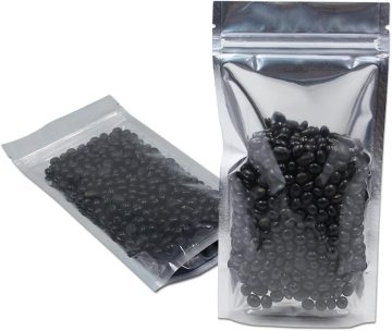 Custom Printed Soft Touch Stand-Up Corn Organic Flax Vegetable Chia Seeds Recyclable Plastic Packaging Bags