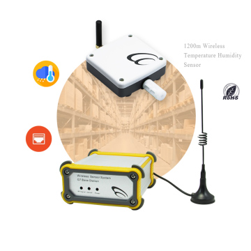 Radio Wave Wireless Temperature Humidity Sensor iot sensors
