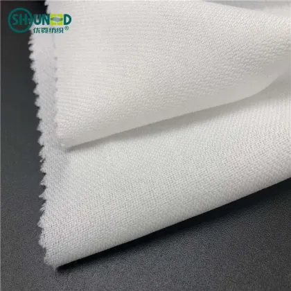 Wholesale 55GSM Fusible Woven Adhesive Lining Cloth Interlining