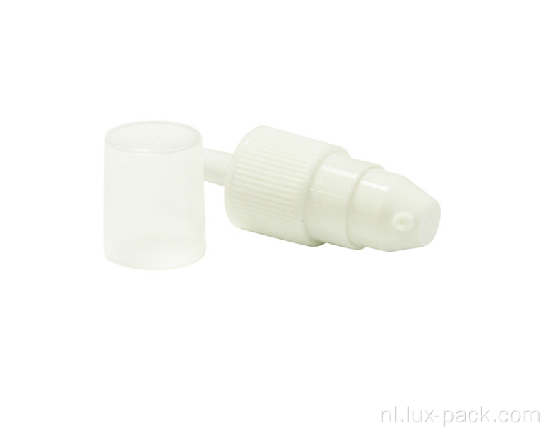 pompkop witte crème pomp drukken plastic mondstuk
