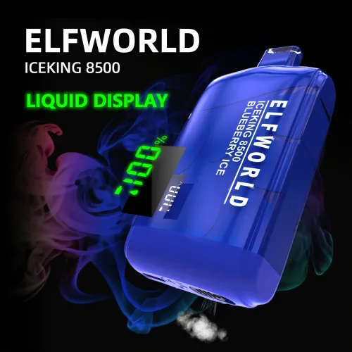 8500 Puffs ELF WORLD ICE KING Disposable Vape