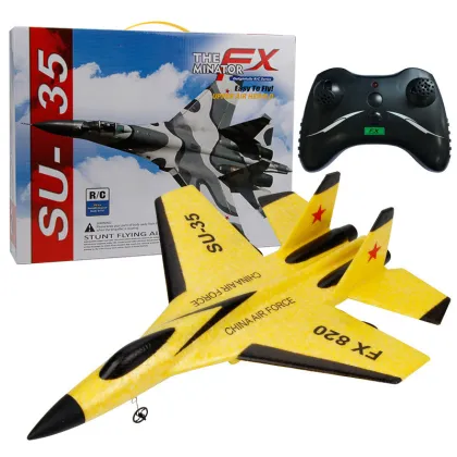 New SU-35 RC Remote Control Airplane Remote Control Fighter Hobby Plane Glider Airplane EPP Foam Toys