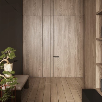 Moderne frameloze interieur geheime deur