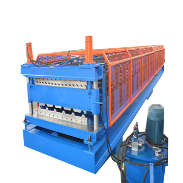 Double Layer Building Material Machinery: Galvanized Corrugated Steel Roofing Sheet Machine with High Stability