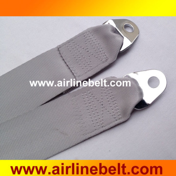 Light Gray Airplane Aircraft Buckle Seat Belt