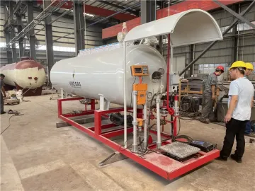 18CBM 15MT Skid LPG Cylinder Filling Plant