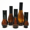 Unique Shaped Amber Glass Dropper bottles 1OZ