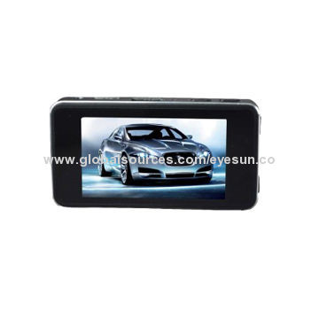 GPS Car Dash Camera, Resolution 1920 x 1,080P, GPS Option, G-sensor, AV, HDMI Out