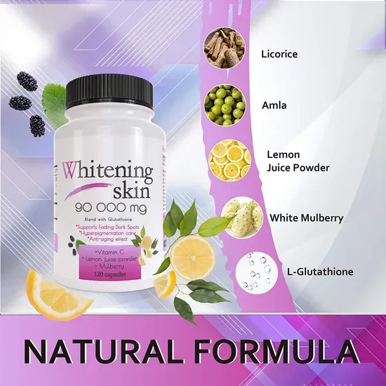 OEM Private Label Skin Whitening Glutathione Capsules