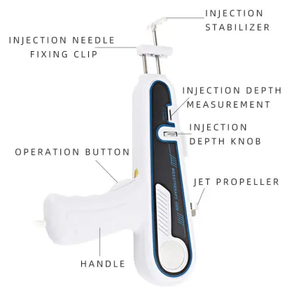 Hot Selling PRP Injection Mesotherapy Gun for Home Use - No Needle Skin Rejuvenation Equipment