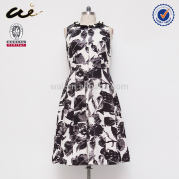 flower print fresh party dress 2015