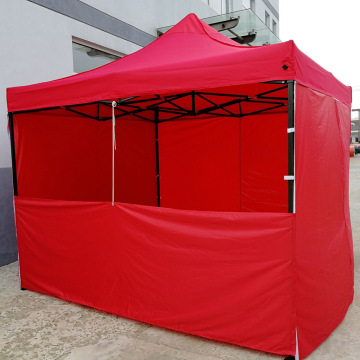 Factory Folding Canopy Tent 3x3m with Side Panels for Trade Shows and Outdoor Use