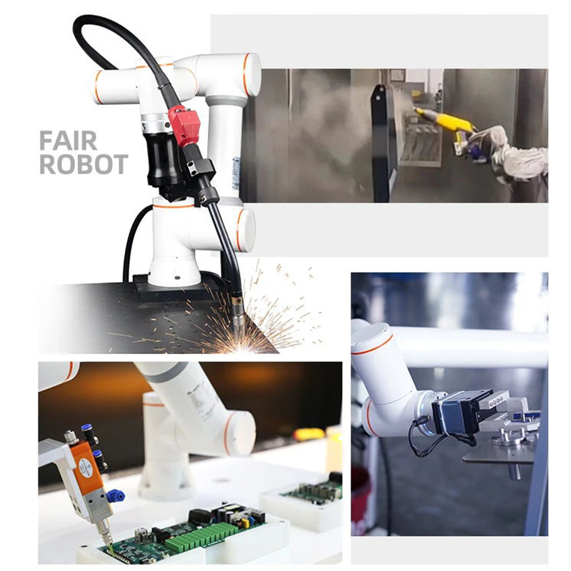 Automated Robotic Arm for Industrial Welding and Cutting