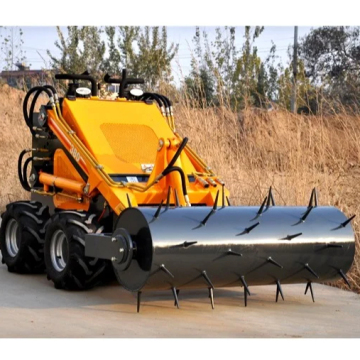 Chinese Diesel Wheel/Track Walk Behind 380 Mini Skid Steer Loader For Sale