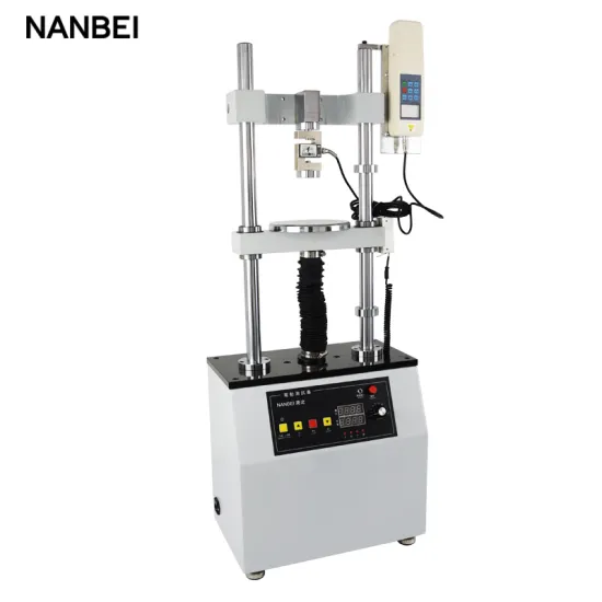 Electric Force Gauge Vertical Double Column Testing Machine
