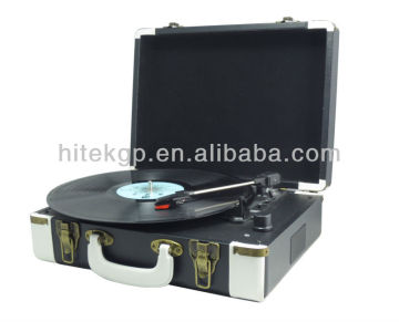 portable suitcase record player