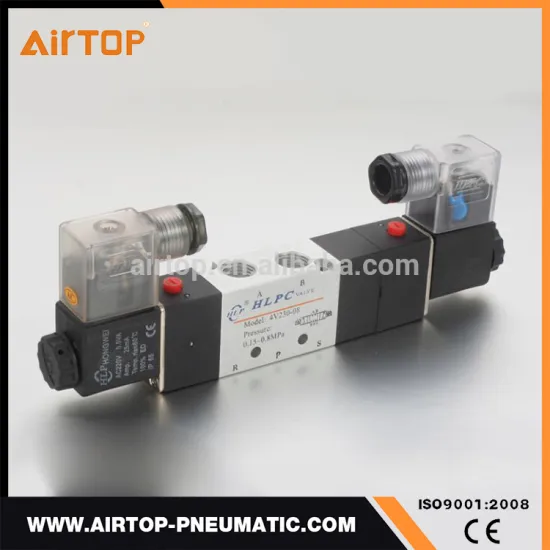 Medium Pressure solenoid valve 24v , pneumatic directional control valves