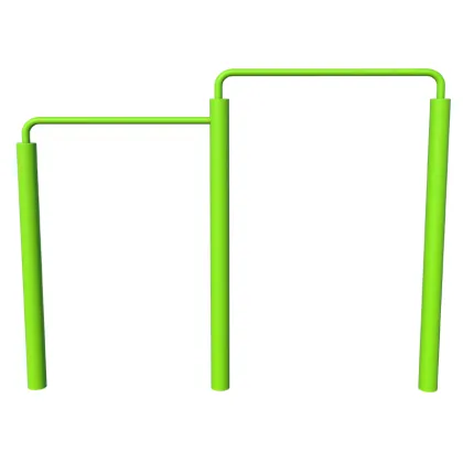 Double horizontal bars uneven bars