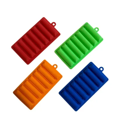 Customizable Silicone Ice Grid for Refrigerators - 7 Cube Design