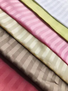 polyester stripe dobby jacquard fabric in different colors