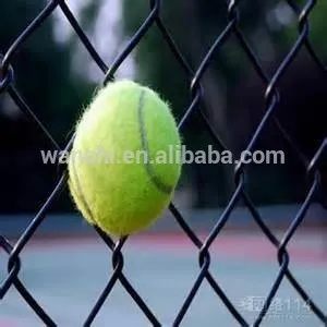 Chain link mesh for snake fencing