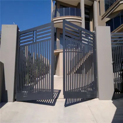 Top Grade Motorized Residential Metal Wire Gates Swing Gates