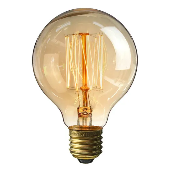 Vintage Edison Bulb LED G80 E27 Incandescent Bulb 220v Holiday Lights 40w Filament Lamp Lampada for Home Decor Light Bulbs