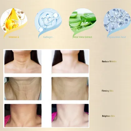 Golden Glow Mesh Moisturizing Face & Neck Lifting Mask