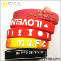 gradient mixed color silicone bracelet for event