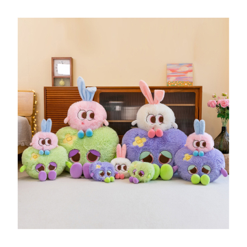 Wholesale Kawaii Plush Toy: Cute Rabbit with Cartoon Charm