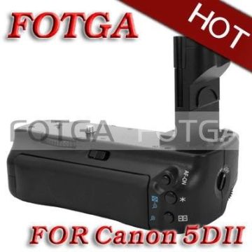 Fotga Vertical Battery Grip Replacement For Canon Eos 5d Mark Ii 5d Ii Bg-e6