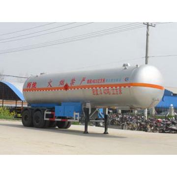 AS roda dua 11,3 m dicairkan Transportasi Gas semi trailer